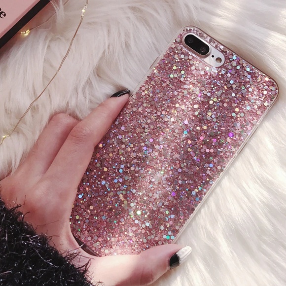 Accessories - NEW iPhone 7+/8+ Glitter Case